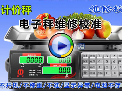 北京电子秤天平维修校准