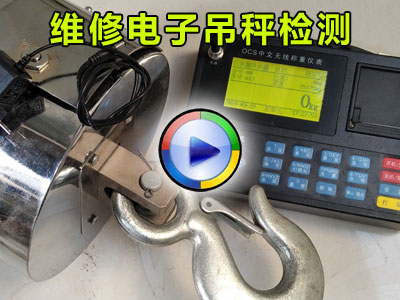 北京修理电子吊秤维修数传吊秤检测