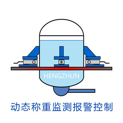 500kg～20t反应釜电子秤料罐称重系统